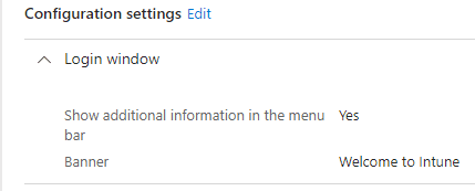 Adding a macOS script in Intune
